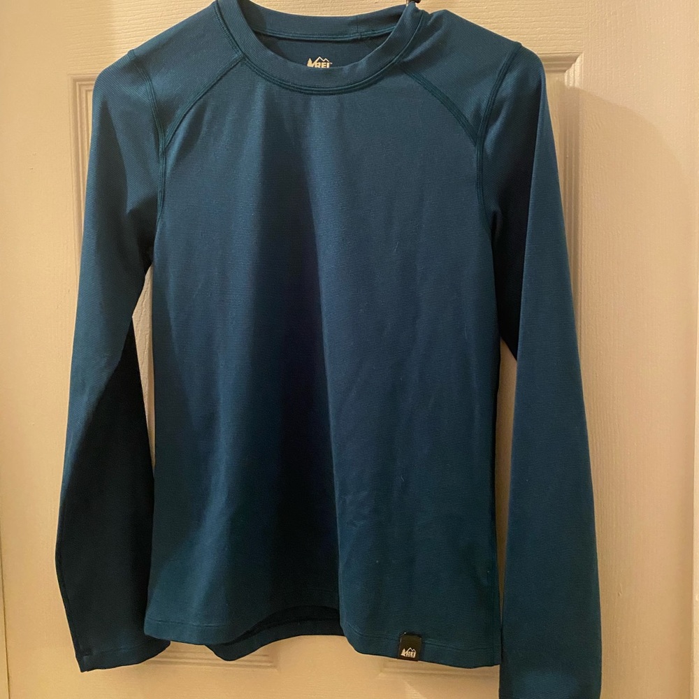 Kids REI Teal Shirt